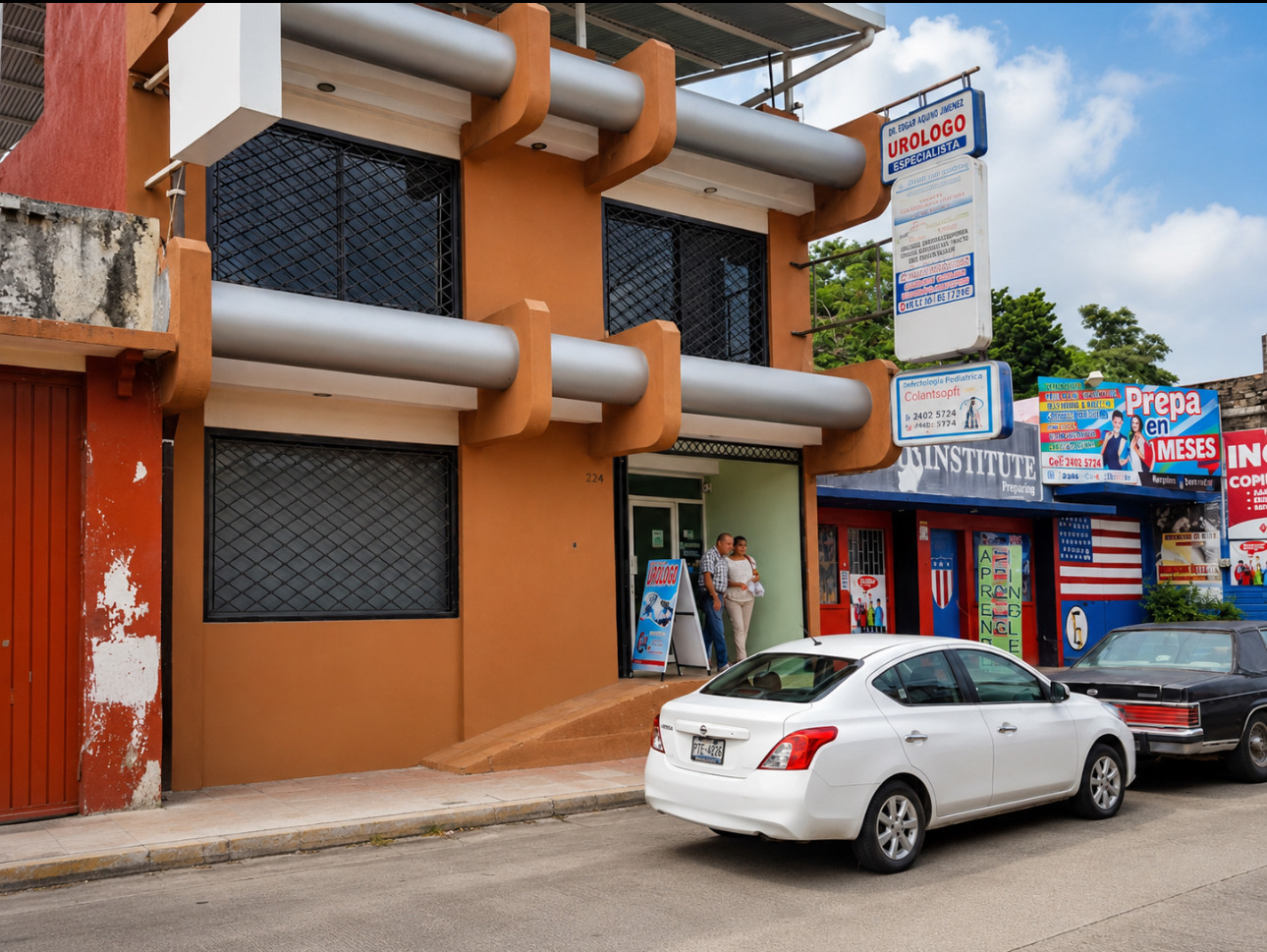 Fachada de la Clínica de Especialistas de Tapachula